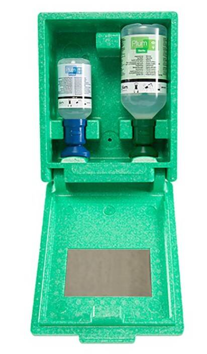 Oogspoelstation Plum DUO 1000ml steriel & 500ml Ph neutraal