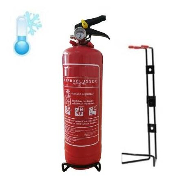 5A-21B ABC poederblusser 1-kilo budget blusser vorstvrij -30