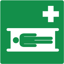 brancard-pictogrammen