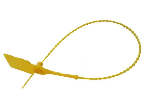 Verzegeling brandhaspel afsluiter geel (10)