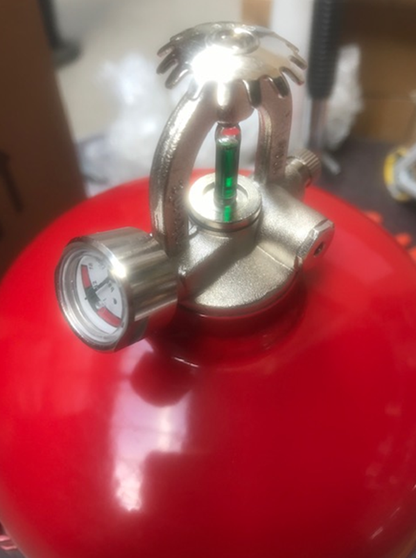 Automatische brandblusser (4m3) aanbieding