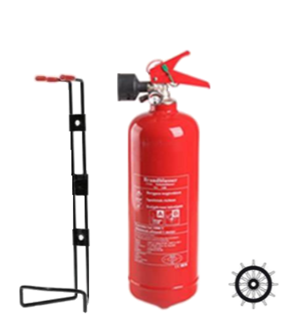 5A-34B 2-liter sproeischuimblusser -10 MED keurmerk