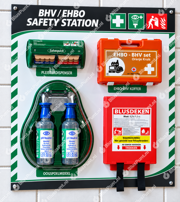 EHBO wandsysteem LAADSTATION