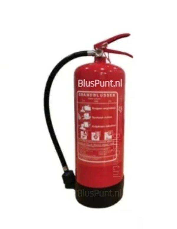 Brandblusser Feestdagen schuim 6-liter niet PFAS-vrij (ook tot 75 ltr vetblusser)