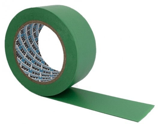 Vloertape groen afmeting 33 meter x 5cm