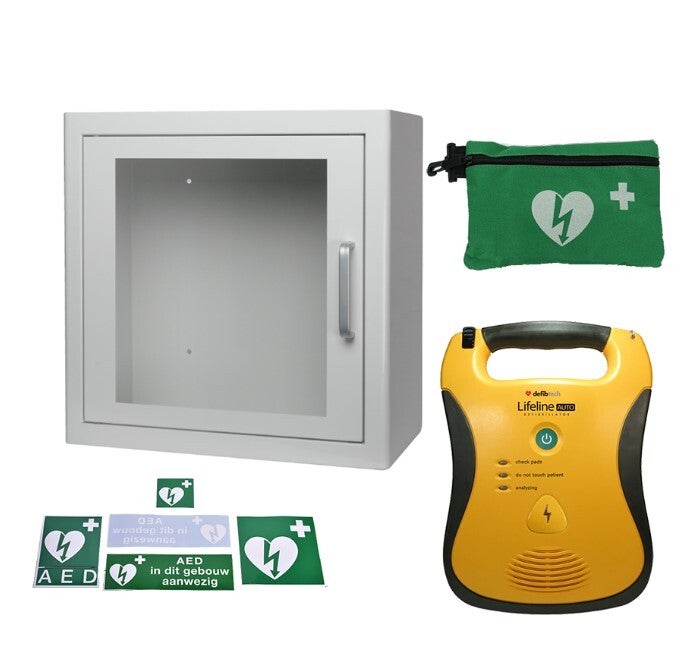 Defibtech Lifeline AED automatisch pakket voordeel