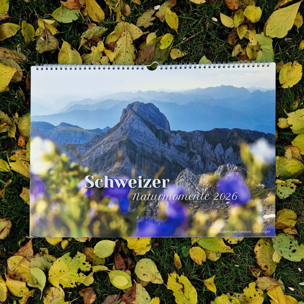 Foto-Jahreskalender "Schweizer Naturmomente 2026“