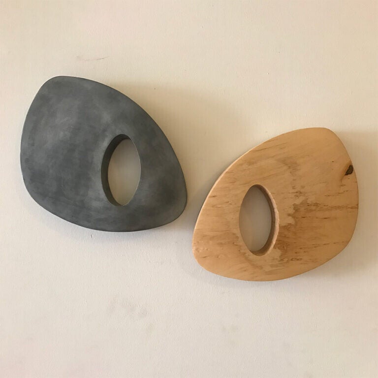 Hetty Huisman — BIRDIES ensemble de zinc et bois