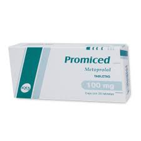 PROMICED TABS ( METORPOLOL 100MG) C/20