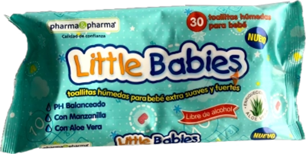 TOALLITAS HUMEDAS LITTLE BABIES C/30