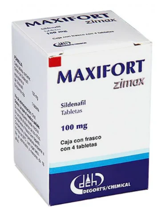 MAXIFORT TABS SILDENAFIL 100MG C/4