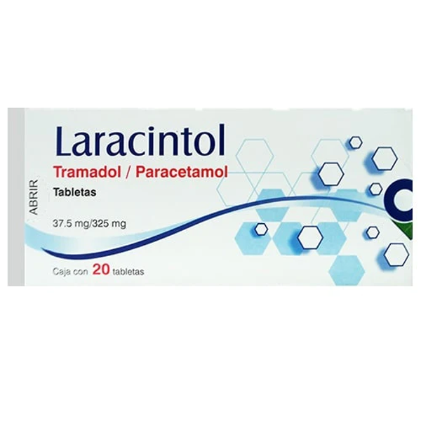 LARACINTOL TABS (PARACETAMOL 325MG TRAMADOL 37.5 MG) C/20