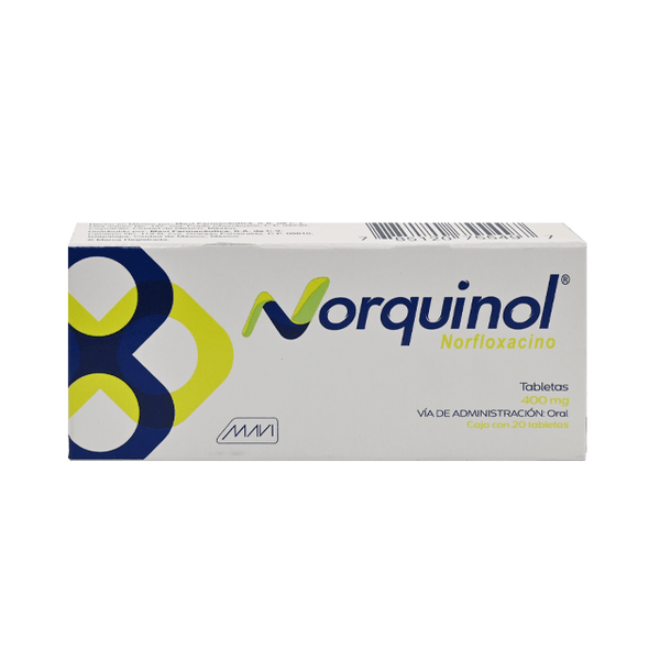 NORQUINOL TABS (NORFLOXACINO 400MG) C/20TABS