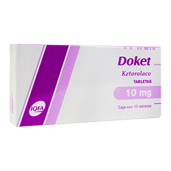DOKET TABS (KETOROLACO 10MG) C/10