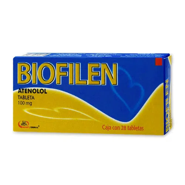 BIOFILEN TABS (ATENOLOL 100MG) C/28 TABS