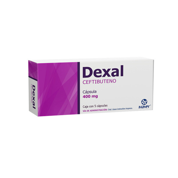 DEXAL CAPS (CEFTIBUTENO 400MG) C/5CAPS
