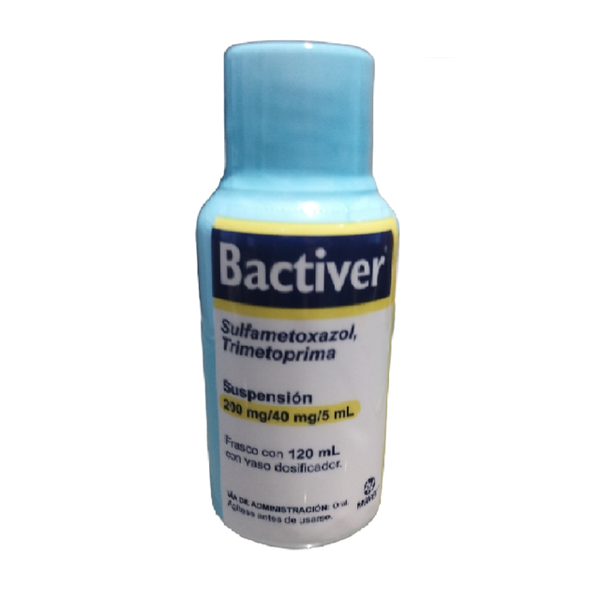 BACTIVER SUSP. SULFAMETOXAZOL 200.00 MG TRIMETOPRIMA 40.00 MG