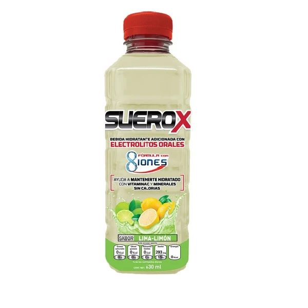 SUEROX SABOR LIMA-LIMON ELECTROLITOS ORALES 630ML