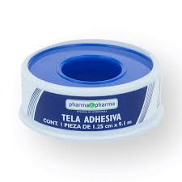 TELA ADHESIVA 1.25CM X 9.1M PHARMA & PHARMA PZA