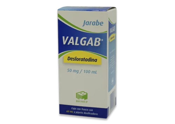 VALGAB JBE. DESLORATADINA  5MG/100ML C/60ML