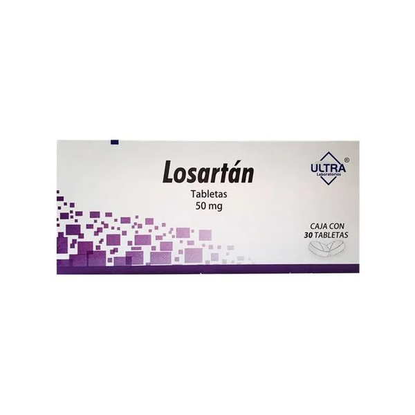 LOSARTAN 50 MG TABS C/30 ULTRA