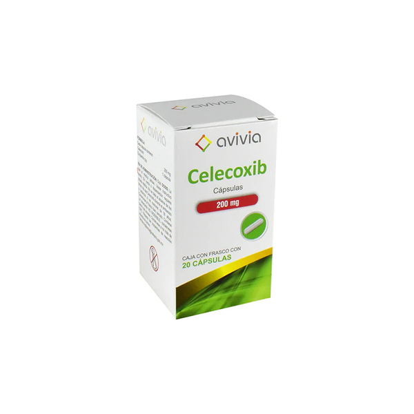 CELECOXIB 200MG C/20 CAPS AVIVIA