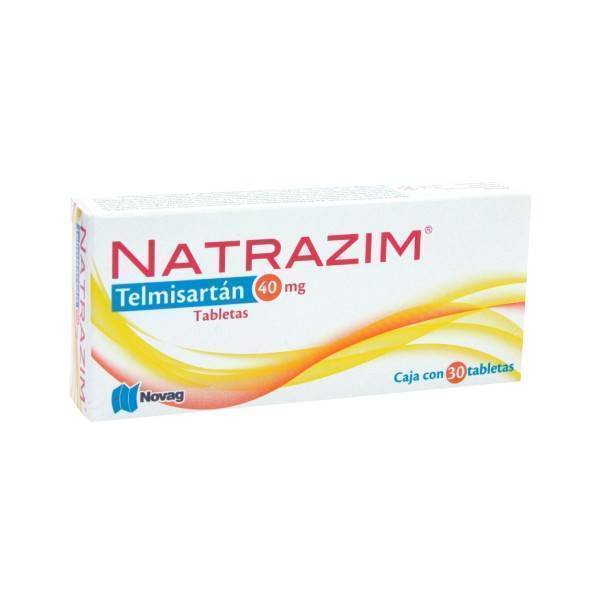 NATRAZIM TABS (TELMISARTAN 40MG) C/30TABS