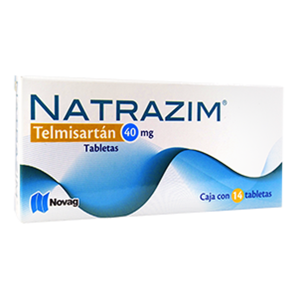 NATRAZIM TABS (TELMISARTAN 40MG) C/14
