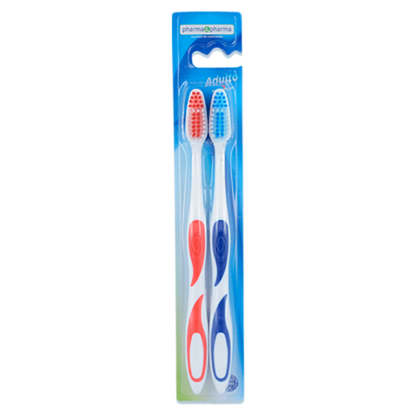 CEPILLO DENTAL ADULTO C/2 PHARMA & PHARMA