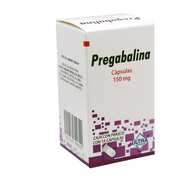 PREGABALINA 150.00 MG ULTRA C/14