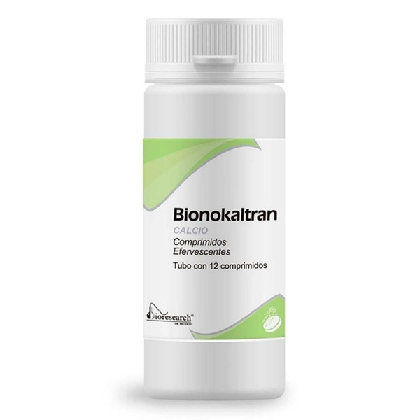 BIONOKALTRAN CALCIO COMPRIMIDOS EFERVESCENTE C/12 2.94G/0.30G