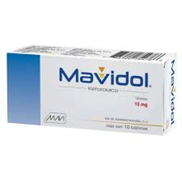 MAVIDOL KETOROLACO 10.00 MG TABS C/10