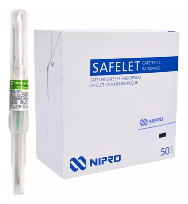 SAFELET CATETTER IV 1,35X22 VERDE