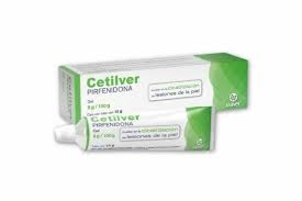 CETILVER  PIRFENIDONA 8G/100G GEL CAJA C/10G
