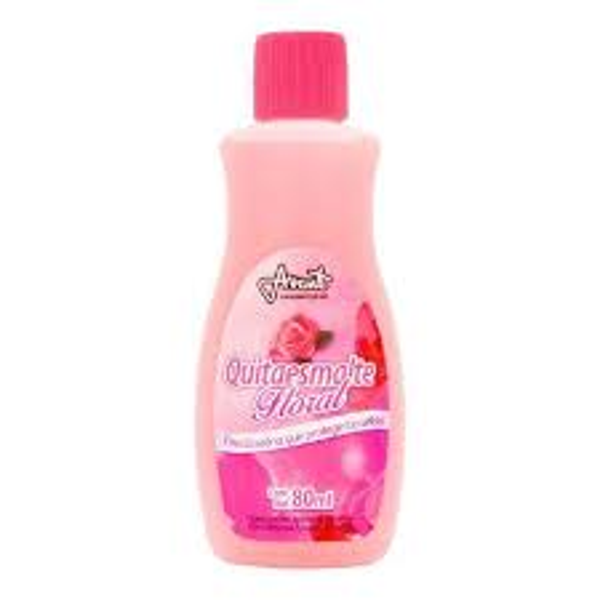QUITAESMALTE FLORAL 80ML CON LANOLINA