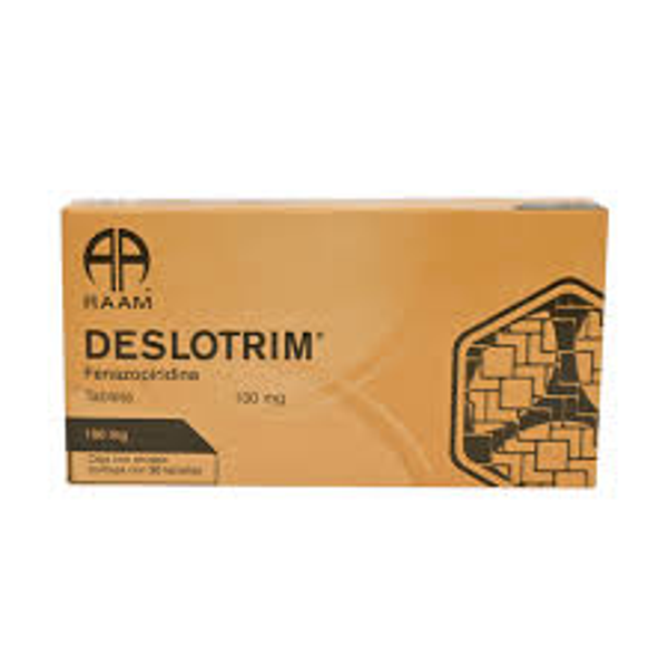 DESLOTRIM TABS. FENAZOPIRIDINA 100.00 MG C/20
