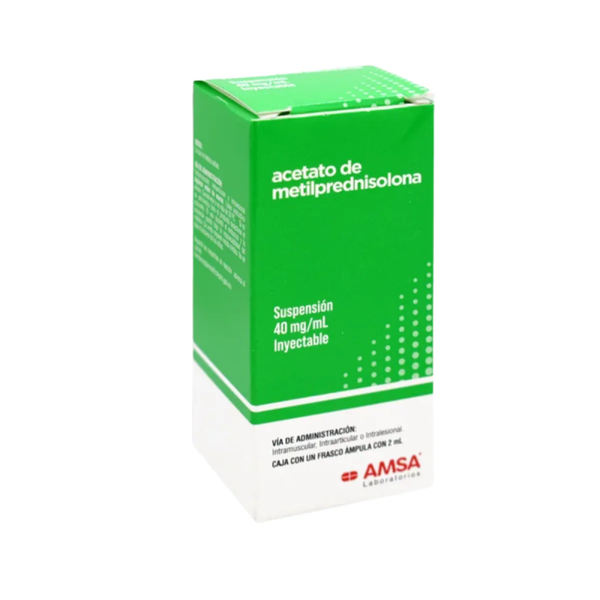ACETATO DE METILPREDNISOLONA 40.00 MG AMSA