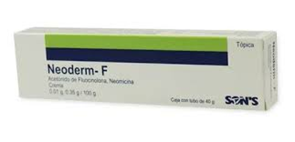 NEODERM F  CREMA ((FLUOCINOLONA/NEOMICINA))