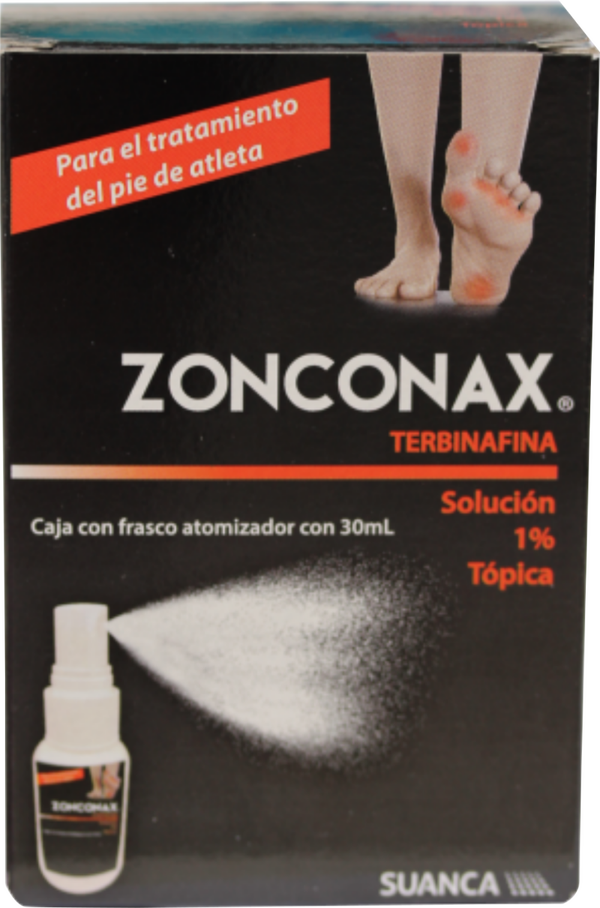 ZONCONAX SOLUCION CUTANEA (TERBINAFINA 1.00 %)