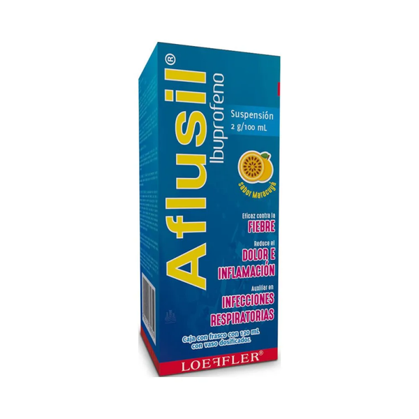 AFLUSIL (IBUPROFENO 100MG/5ML) SUSP 120ML