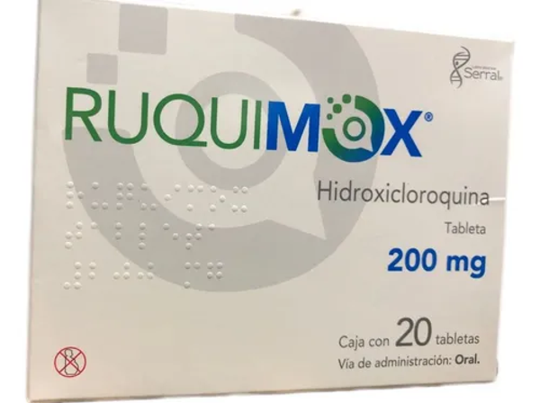 RUQIMOX HIDROXICLOROQUINA TABS 200MG C/20 SERRAL