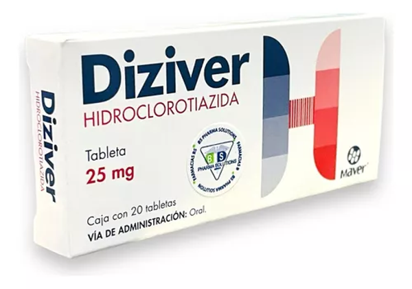 DIZIVER TABS (HIDROCLOROTIAZIDA 25MG)