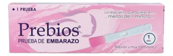 PREBIOS PRUEBA DE EMBARAZO 1 PZA