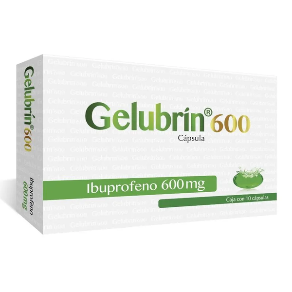 GELUBRIN CAPS (IBUPROFENO 600MG)