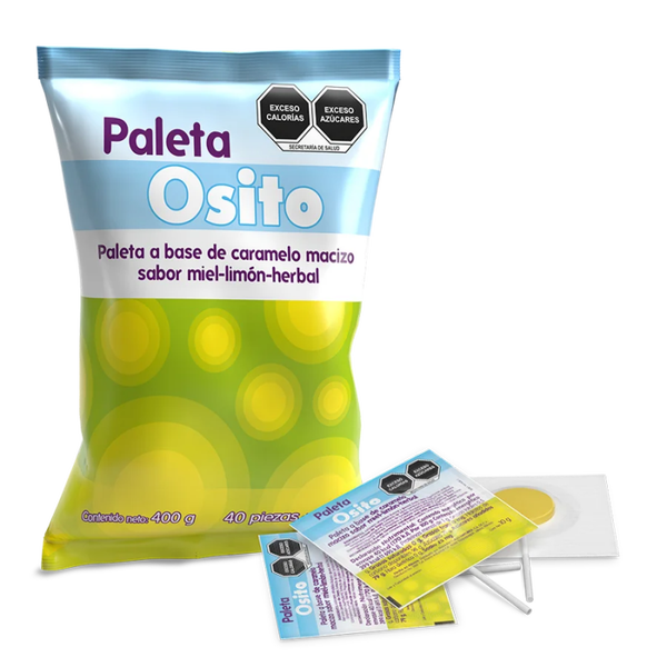 PALETA OSITO C/40 PZAS (EUCALIPTO 1.00 S/G SAUCO 1.00 S/G MENTOL 1.00 S/G MIRRA 1.00 S/G PROPOLEO 1.00 S/G GORDOLOBO 1.00 S/G)