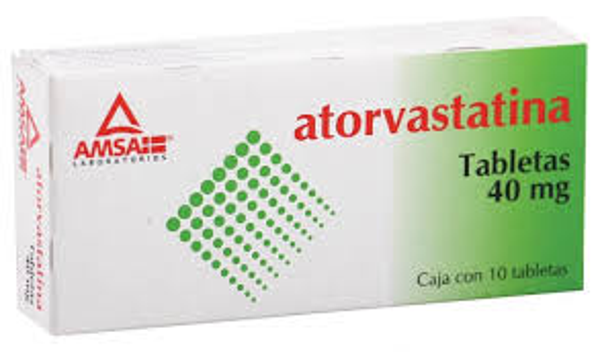 ATORVASTATINA 40MG TABS C/10 AMSA