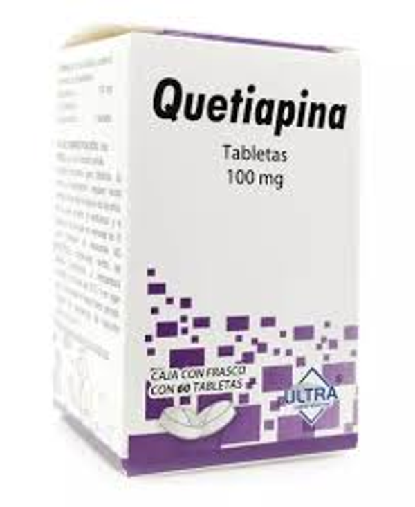 QUETIAPINA 100 MG TABS. C/60 ULTRA