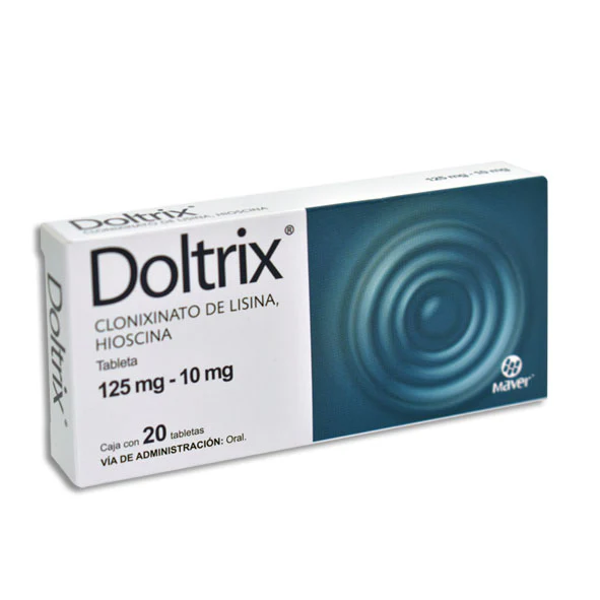 DOLTRIX TABS BUTILHIOSCINA 10.00 MG CLONIXINATO DE LISINA 125.00 MG