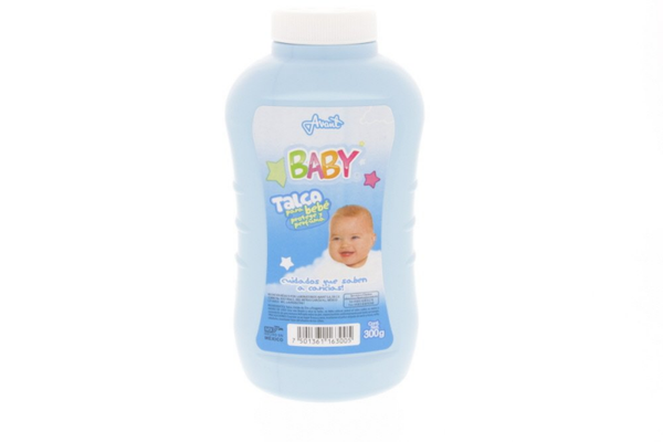 TALCO BABY AZUL FRAGANCIA 1.00 UN TALCO 1.00 UN OXIDO DE ZINC 1.00 UN