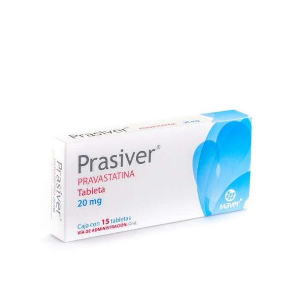 PRASIVER (PRAVASTATINA 20.00 MG) TABS
